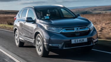 New Honda CR-V EX AWD - front tracking